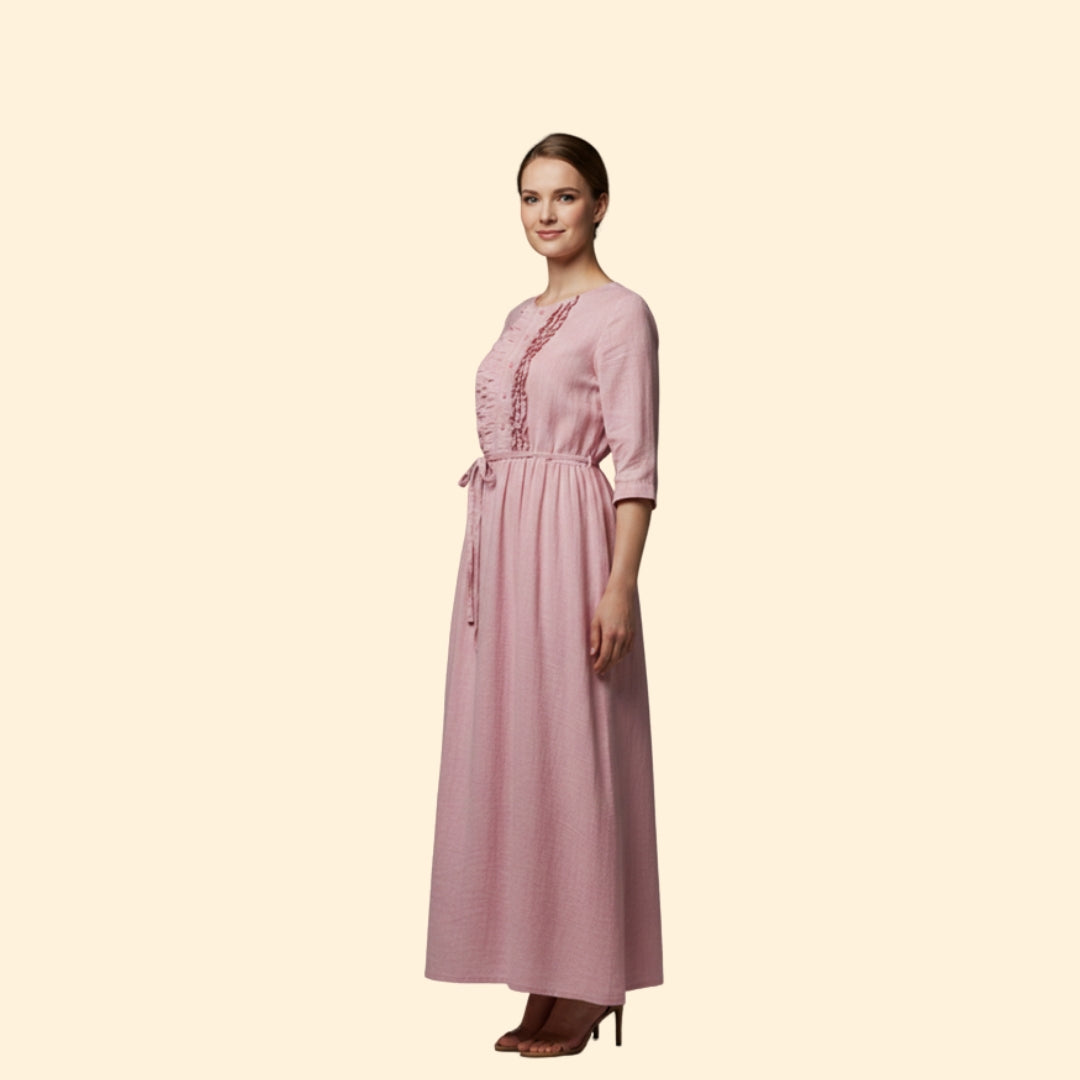 Women's Elegant Ruffled Dress