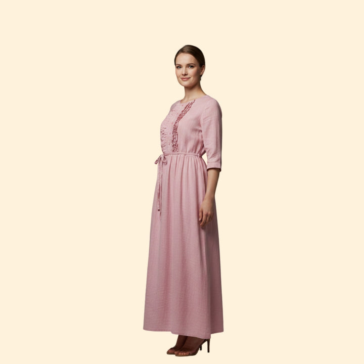 Women's Elegant Ruffled Dress