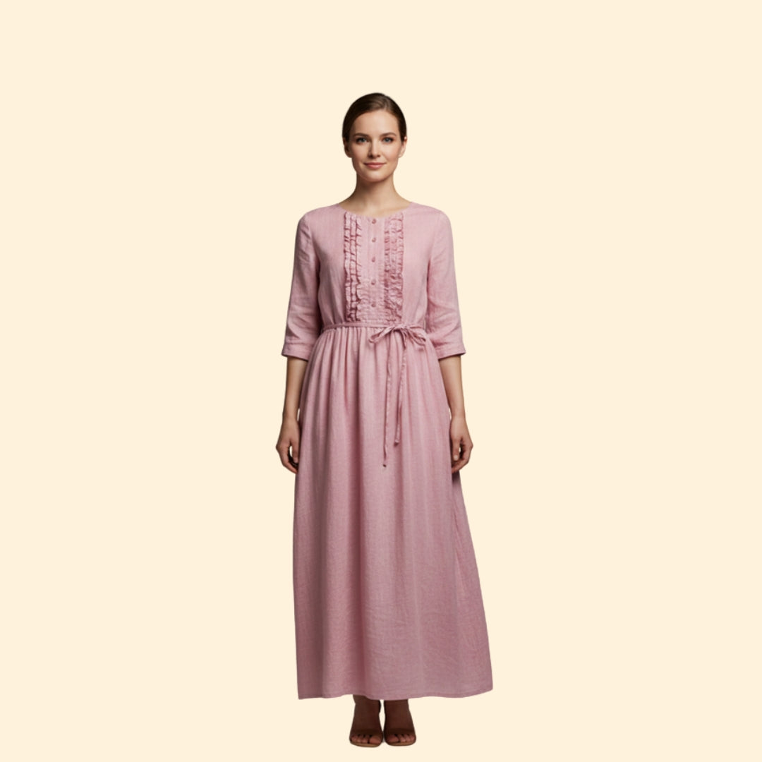 Women's Elegant Ruffled Dress