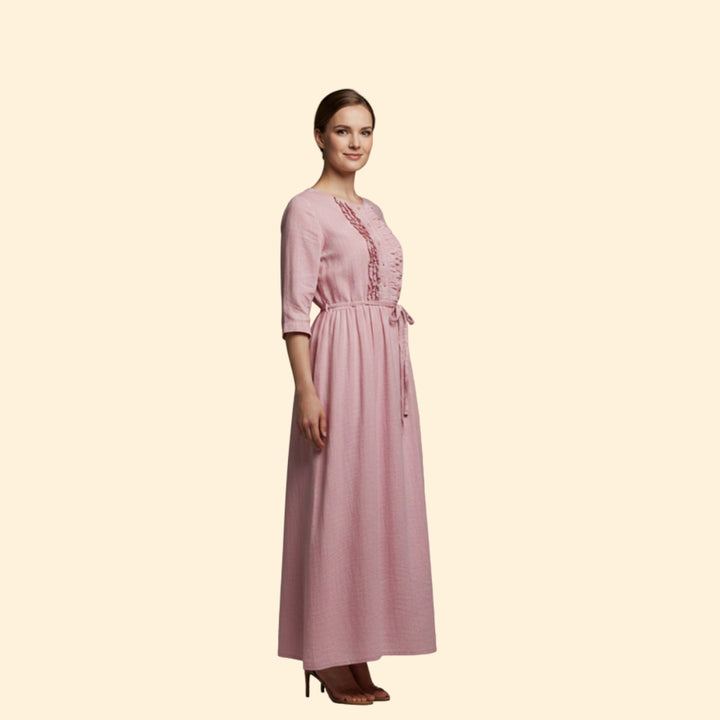 Women's Elegant Ruffled Dress
