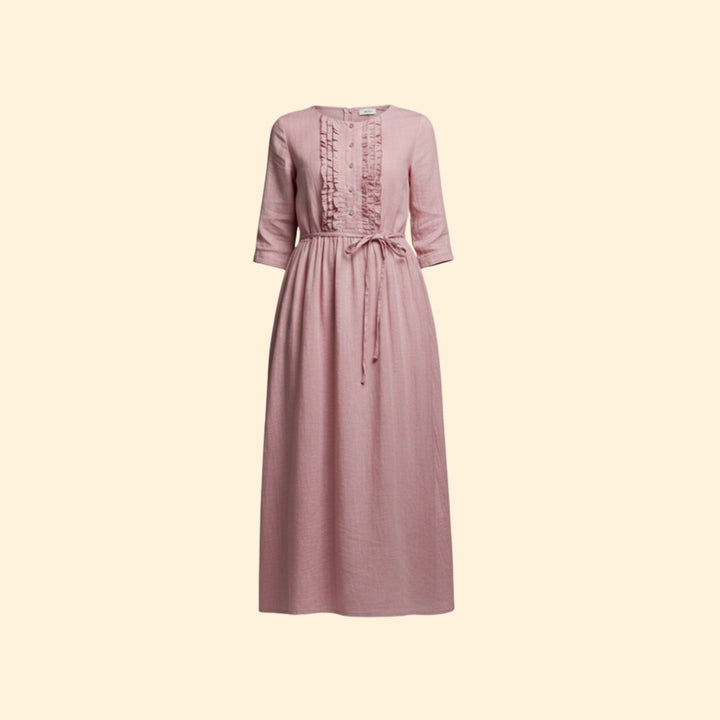 Women's Elegant Ruffled Dress