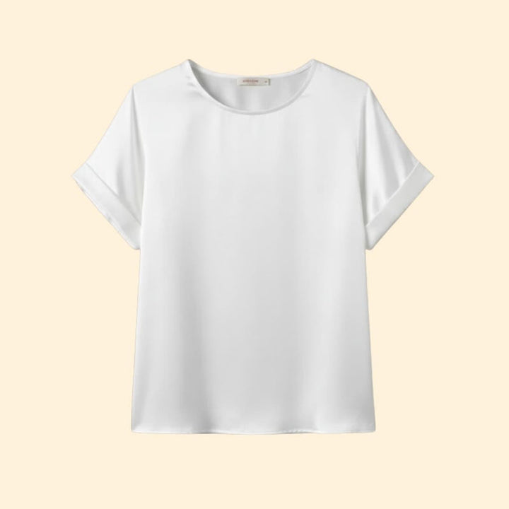 Women’s Elegant Satin T-Shirt