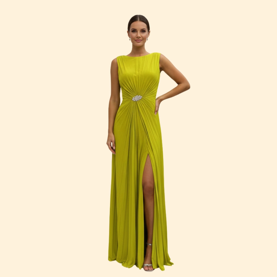 Women's Elegant Side-Slit Gown