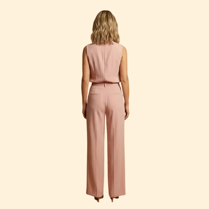 Women's Elegant Sleeveless Jumpsuit