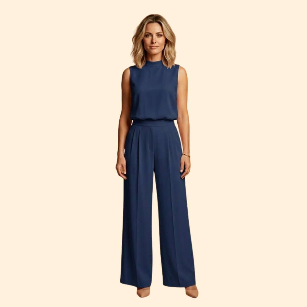 Women's Elegant Sleeveless Jumpsuit