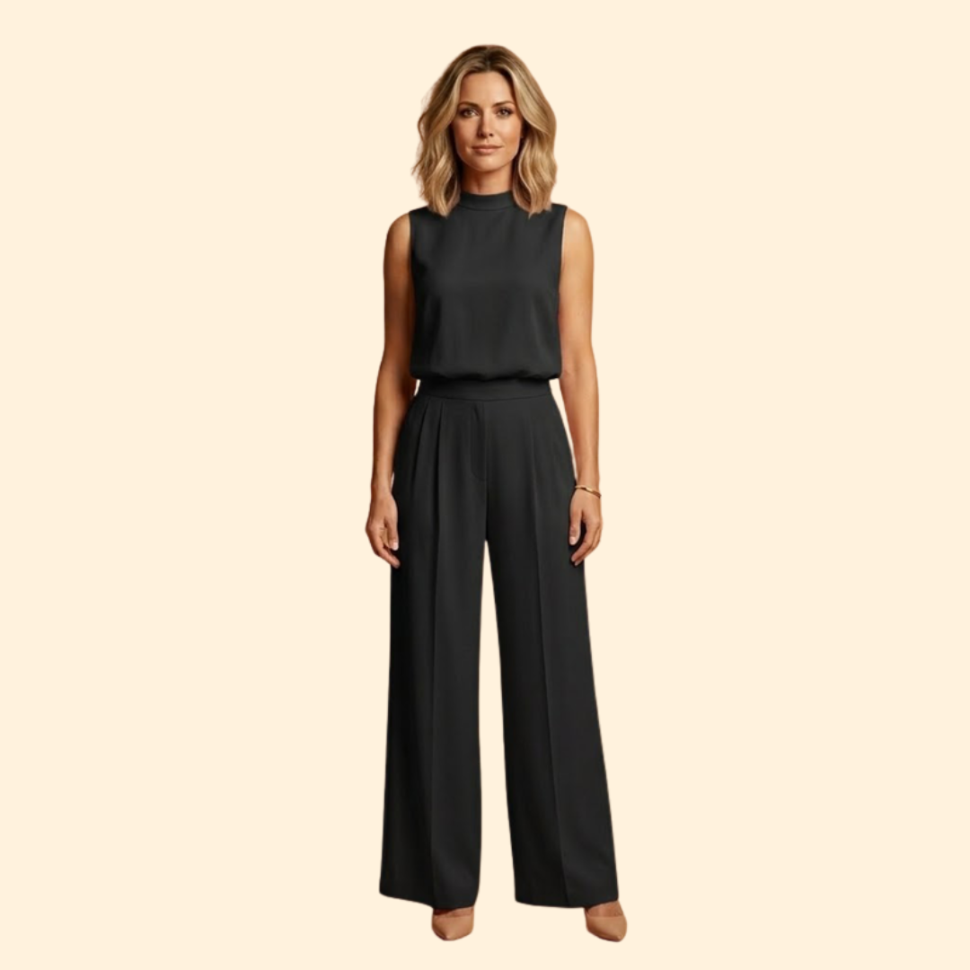 Women's Elegant Sleeveless Jumpsuit