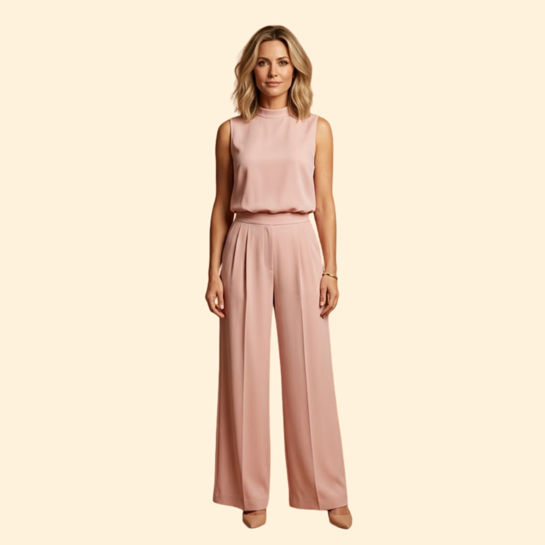 Women's Elegant Sleeveless Jumpsuit