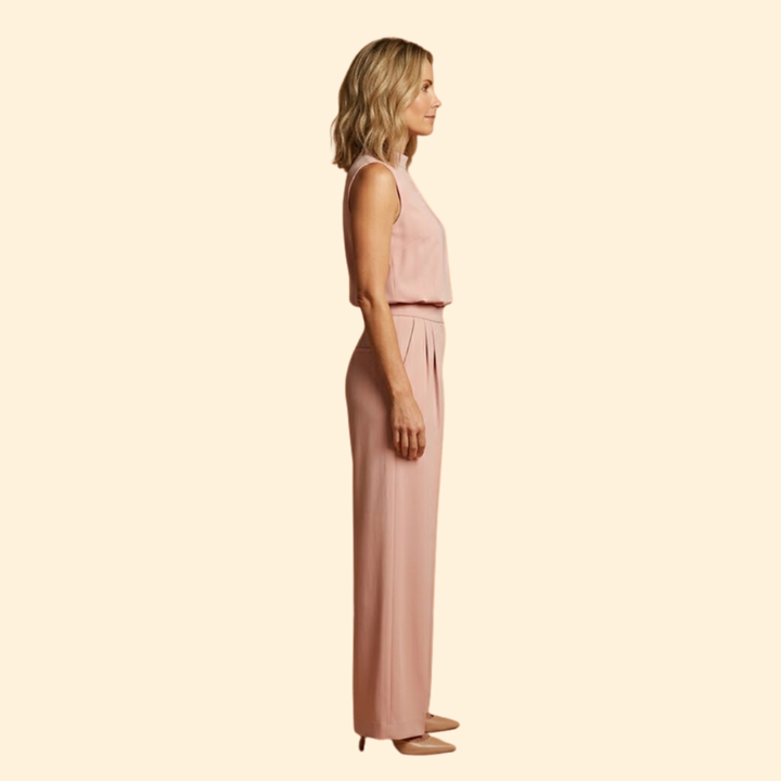 Women's Elegant Sleeveless Jumpsuit