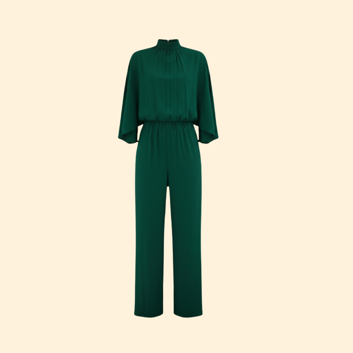 Women's Elegant Stand-Up Collar Jumpsuit