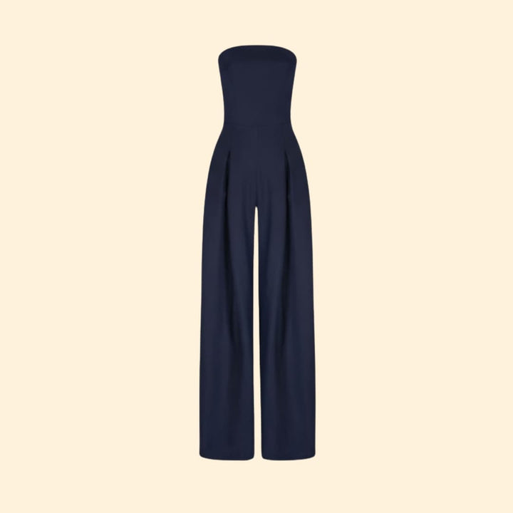 Women's Elegant Strapless Jumpsuit