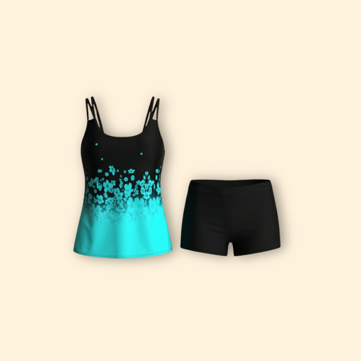Women's Elegant Tankini Ensemble