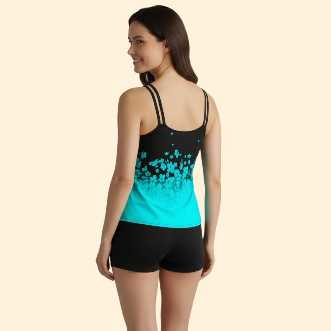 Women's Elegant Tankini Ensemble