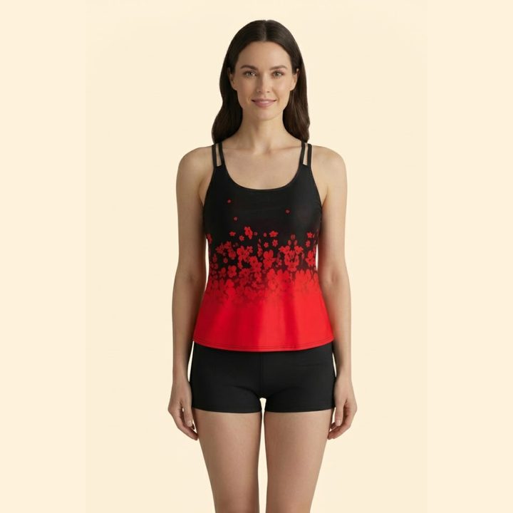 Women's Elegant Tankini Ensemble