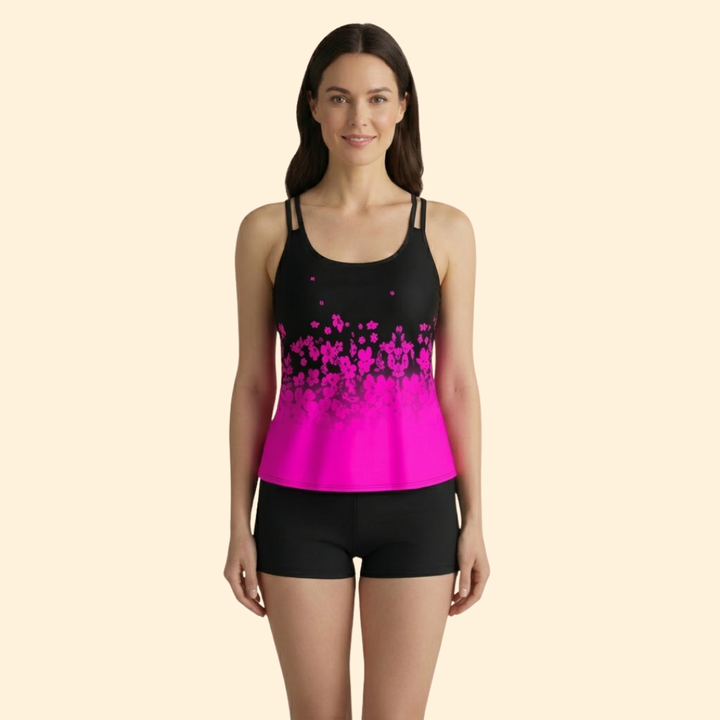 Women's Elegant Tankini Ensemble