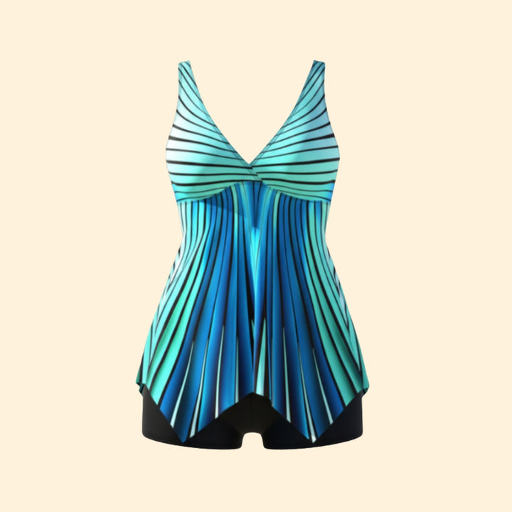 Women's Elegant Tankini Outfit
