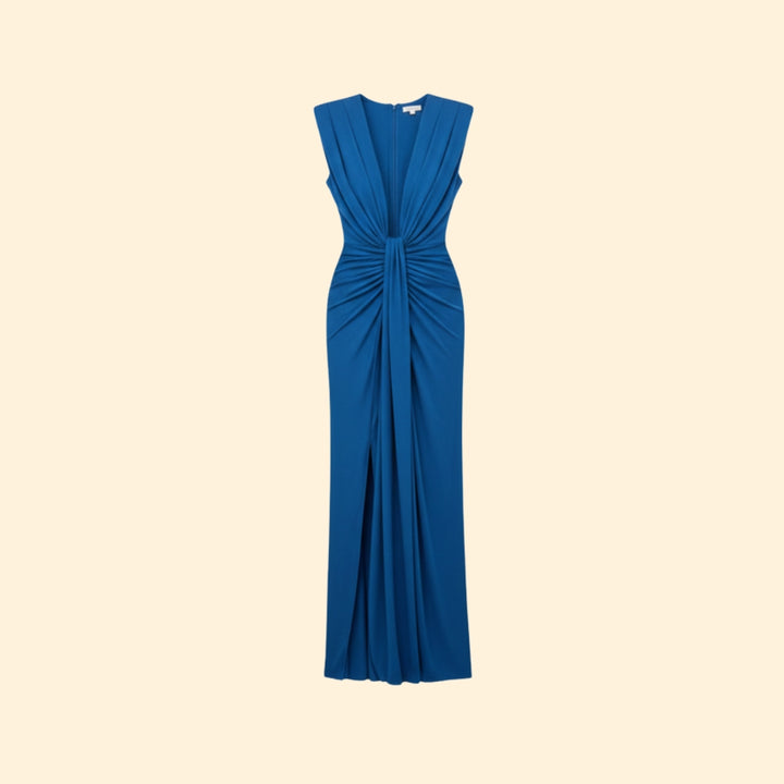 Women's Elegant Twist Maxi Dress