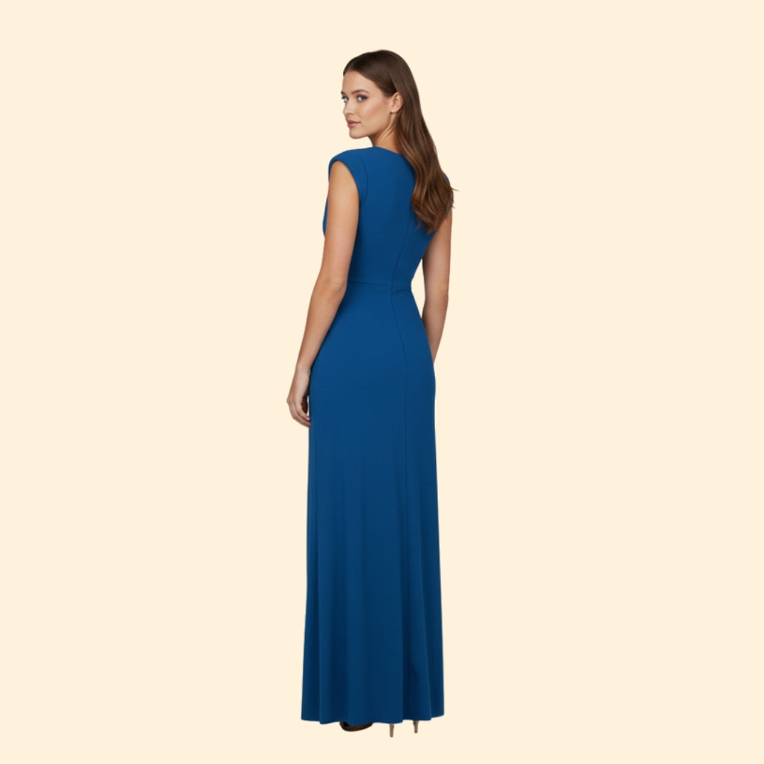Women's Elegant Twist Maxi Dress