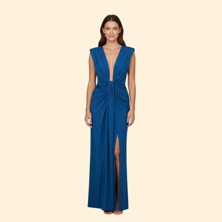 Women's Elegant Twist Maxi Dress