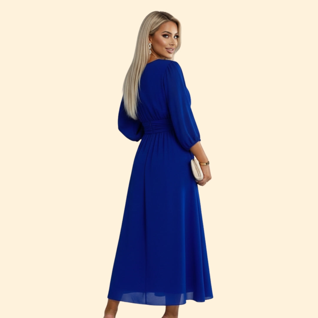 Women's Elegant V-Neck Dress