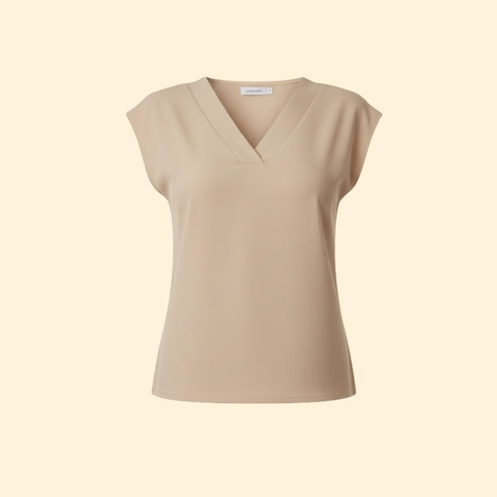 Women's Elegant V-Neck Tee