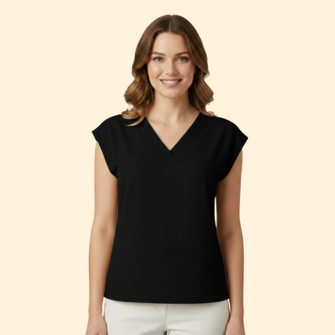 Women's Elegant V-Neck Tee