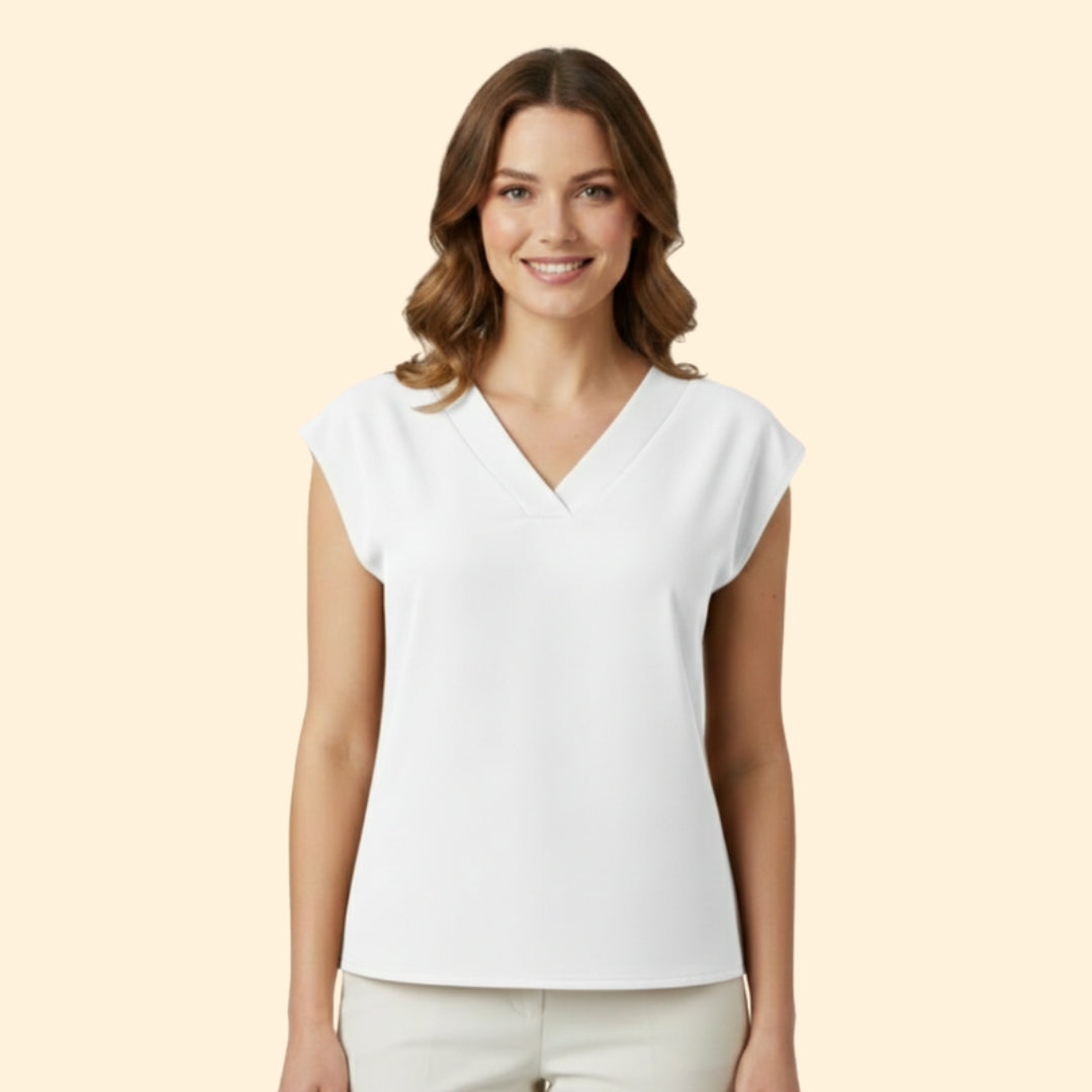Women's Elegant V-Neck Tee