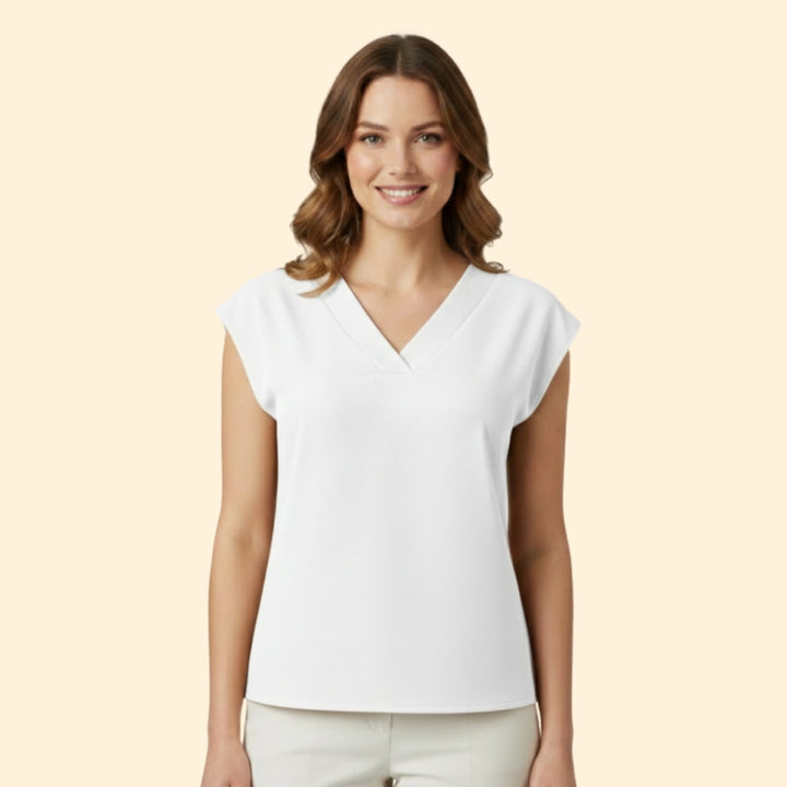 Women's Elegant V-Neck Tee