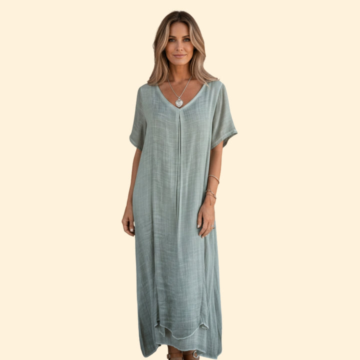 Women's Elegant V-neck Dress