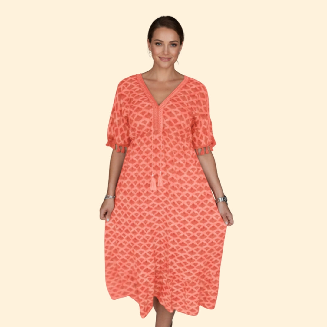 Women's Elegant V-neck Dress