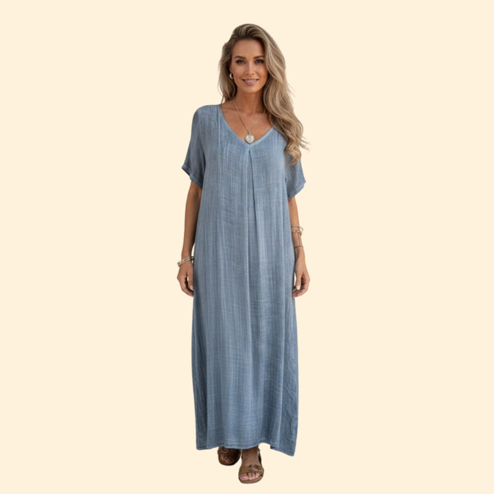 Women's Elegant V-neck Dress