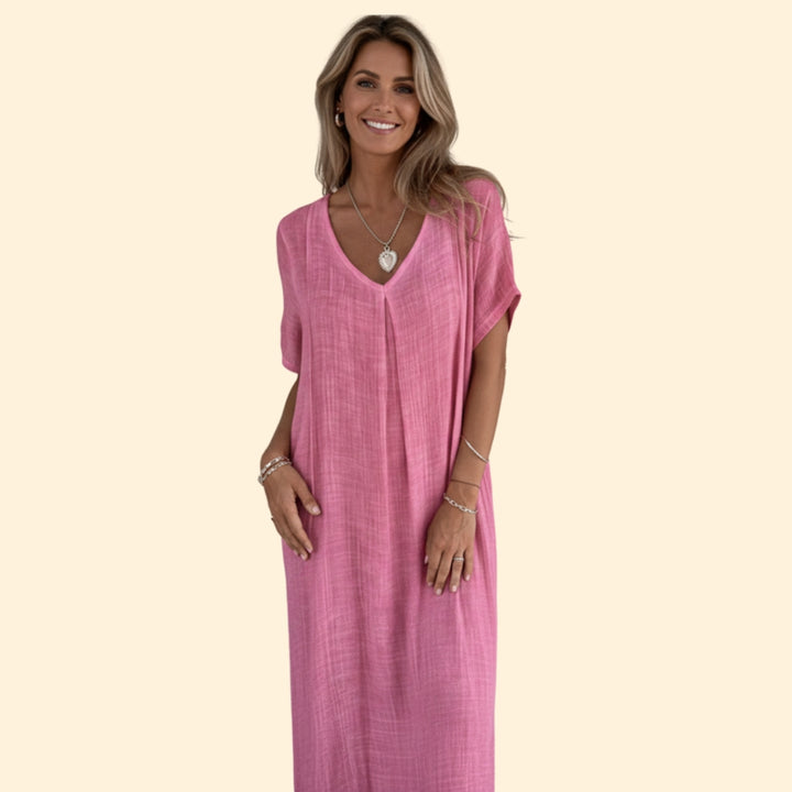 Women's Elegant V-neck Dress