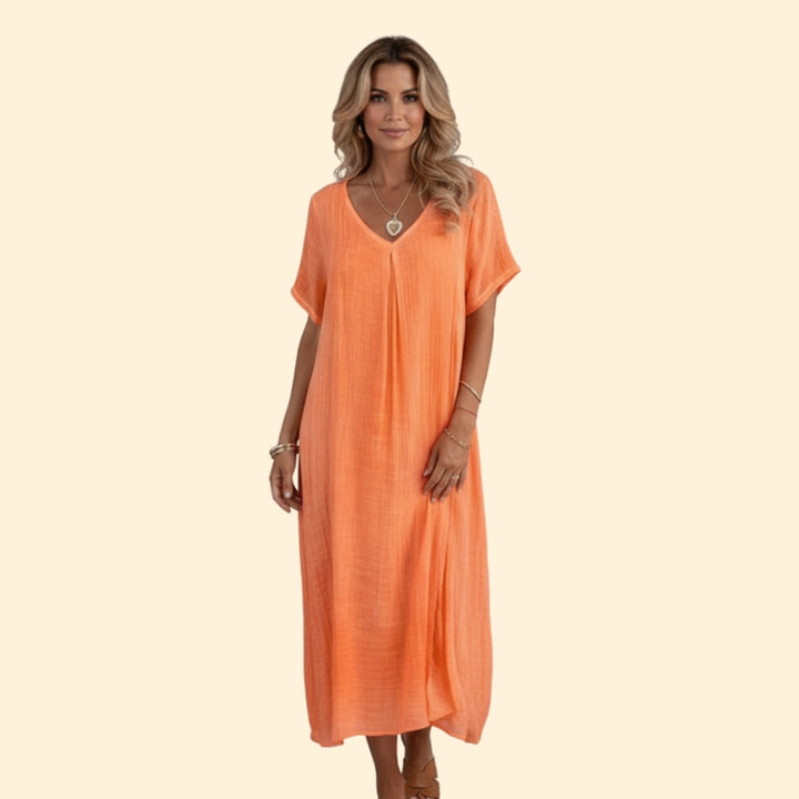 Women's Elegant V-neck Dress