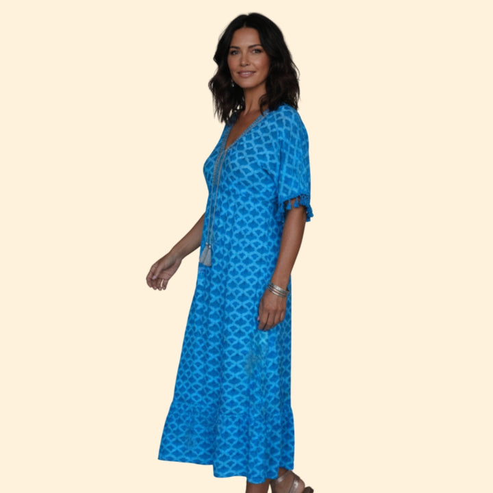 Women's Elegant V-neck Dress