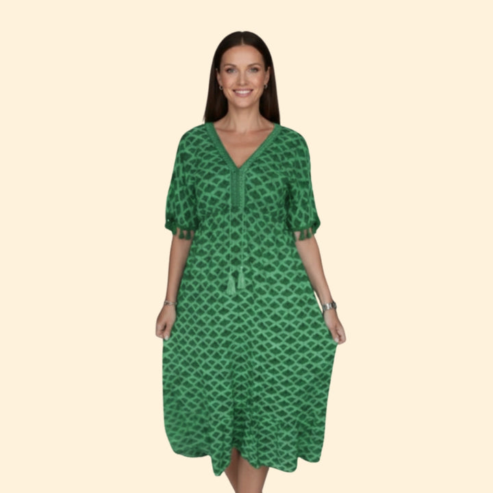 Women's Elegant V-neck Dress