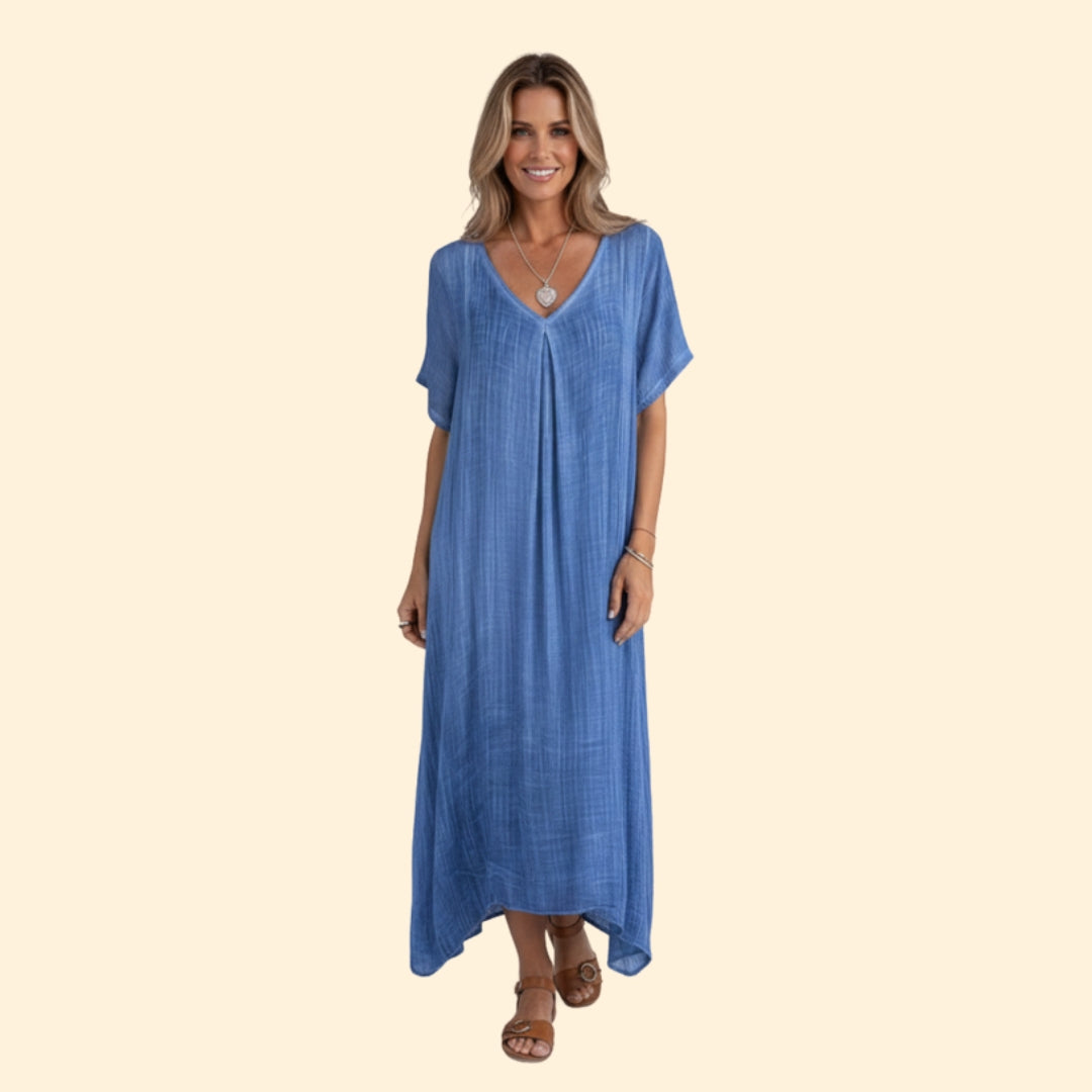 Women's Elegant V-neck Dress