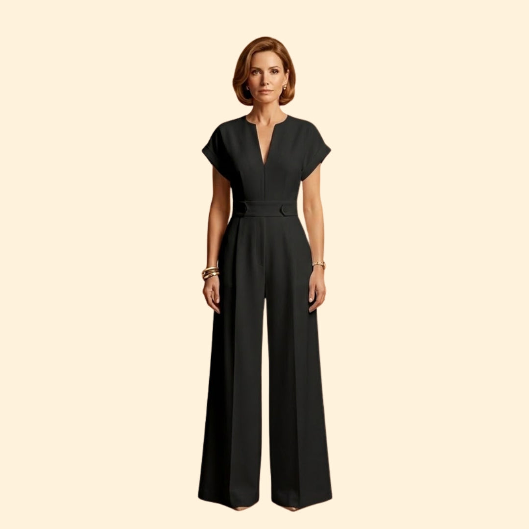 Women's Elegant Wide-Leg Jumpsuit