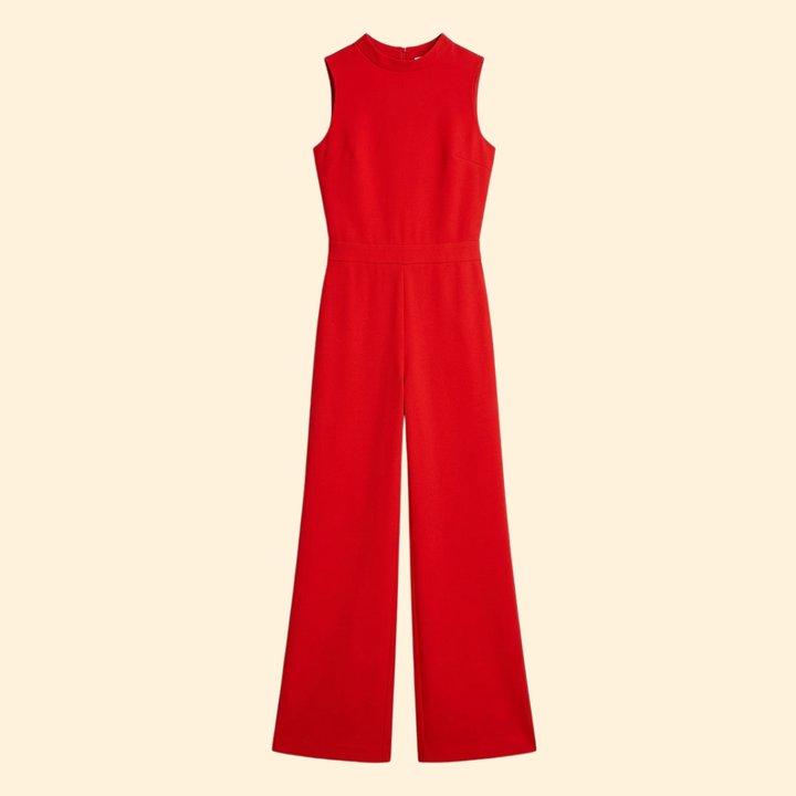 Women's Elegant Wide-Leg Jumpsuit