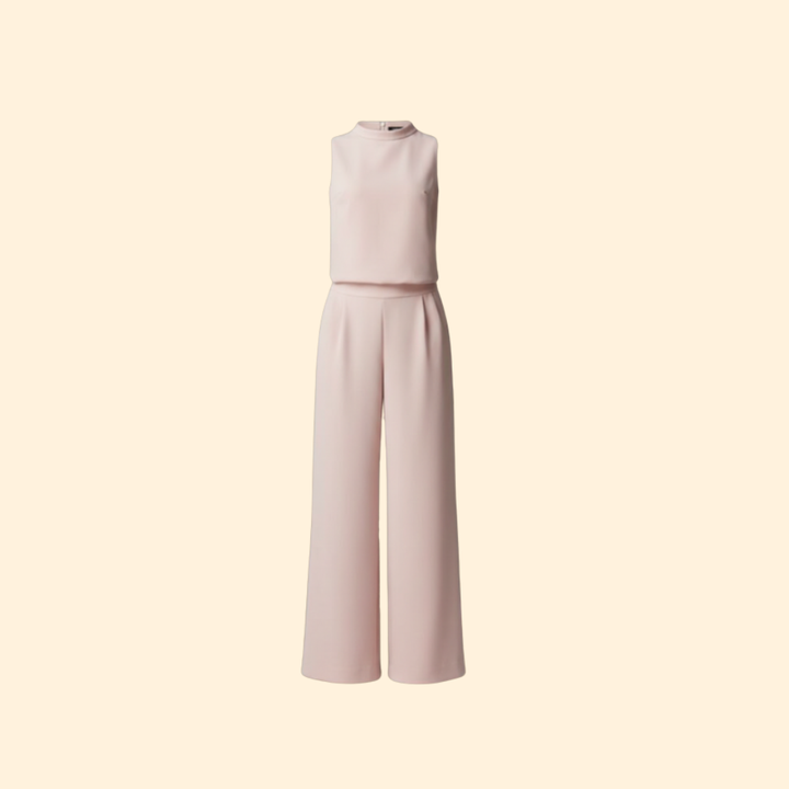 Women's Elegant Wide-Leg Jumpsuit