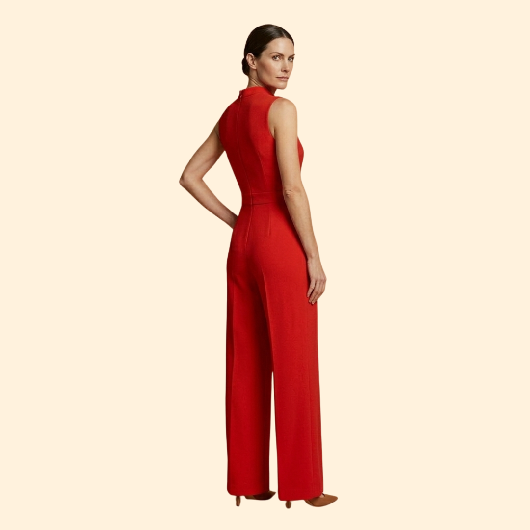 Women's Elegant Wide-Leg Jumpsuit