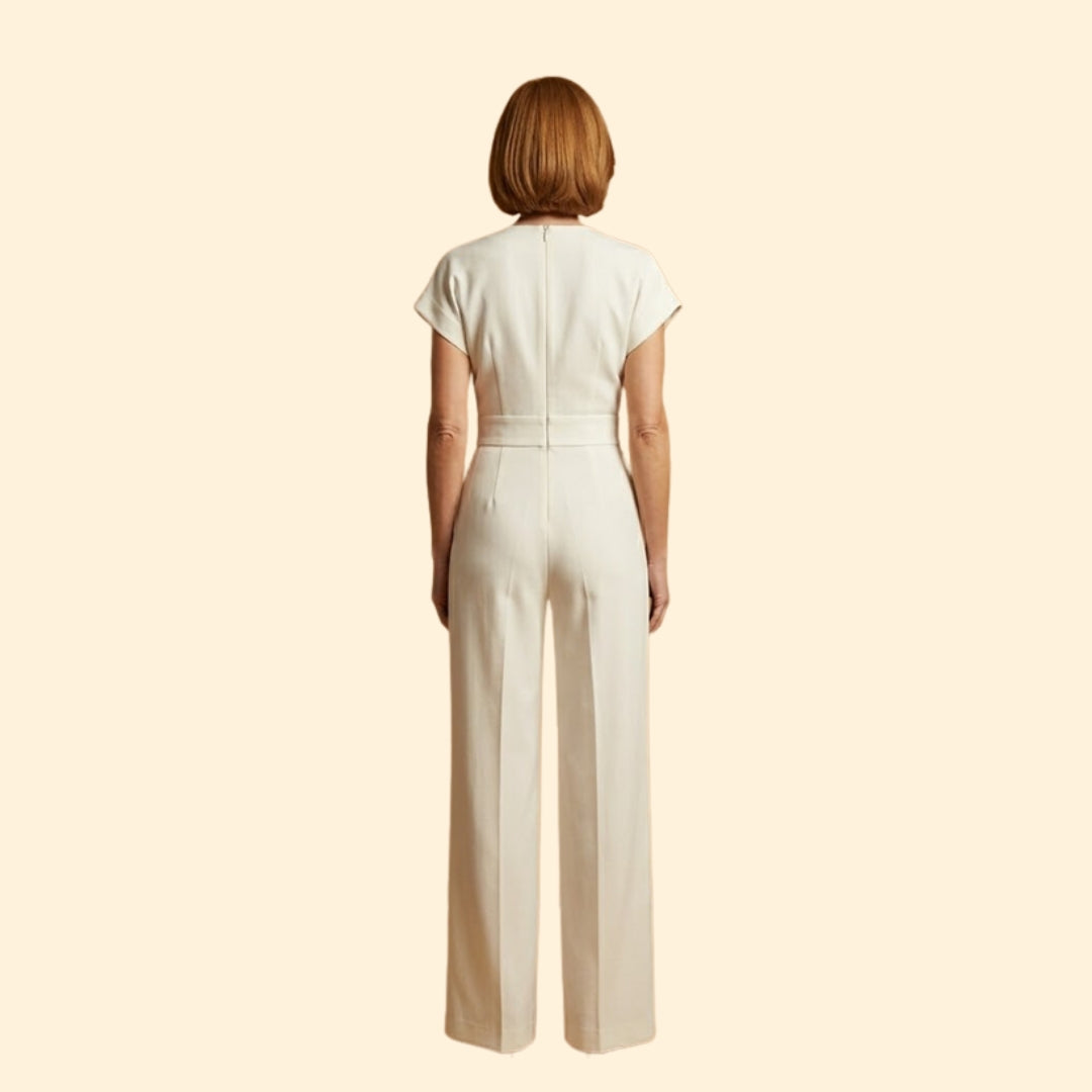 Women's Elegant Wide-Leg Jumpsuit