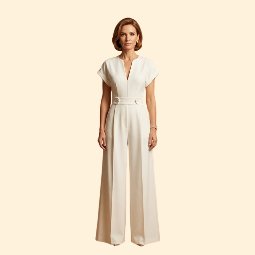 Women's Elegant Wide-Leg Jumpsuit
