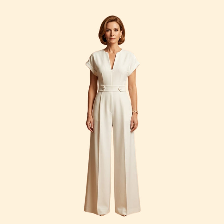 Women's Elegant Wide-Leg Jumpsuit