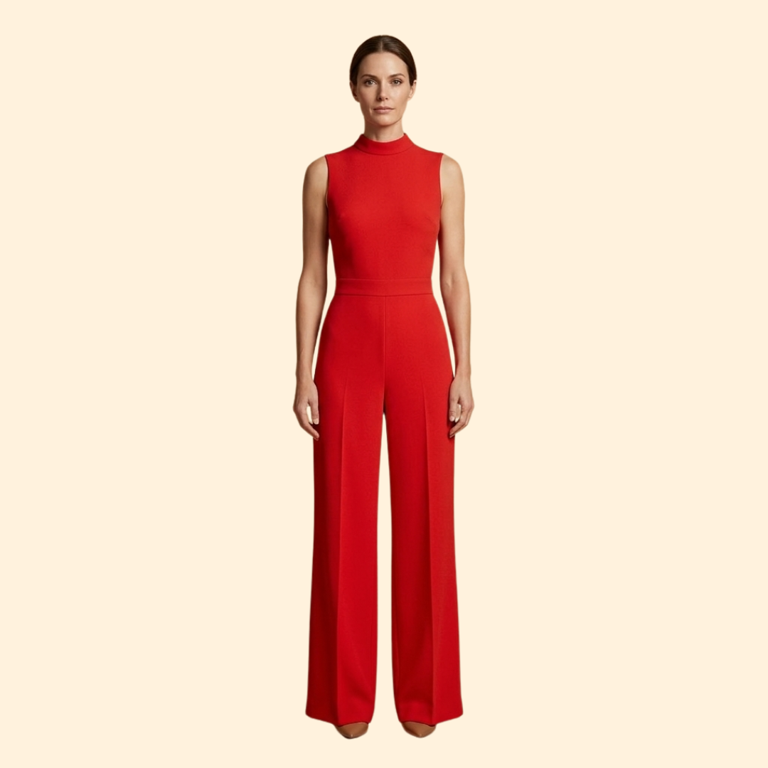 Women's Elegant Wide-Leg Jumpsuit