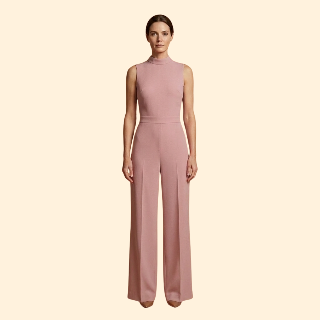 Women's Elegant Wide-Leg Jumpsuit