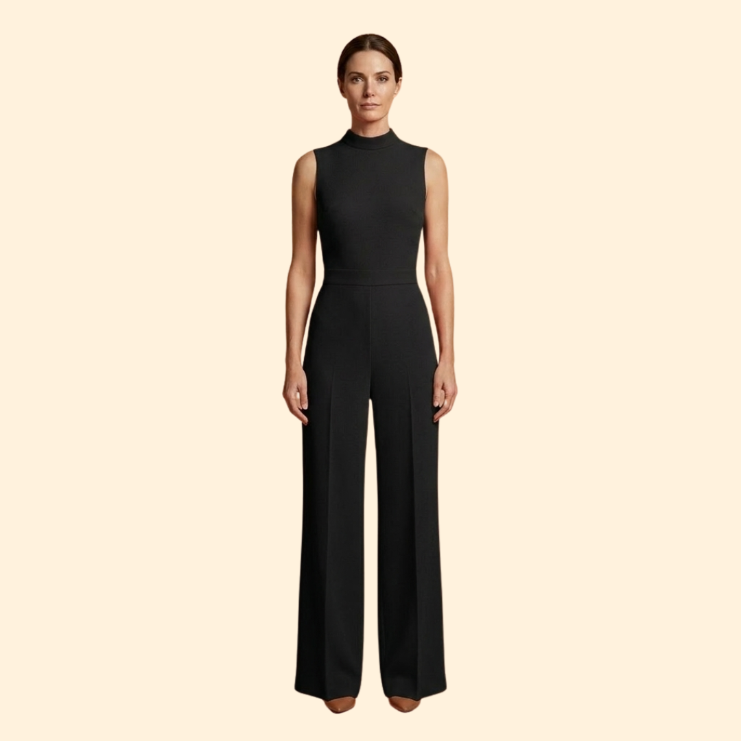Women's Elegant Wide-Leg Jumpsuit