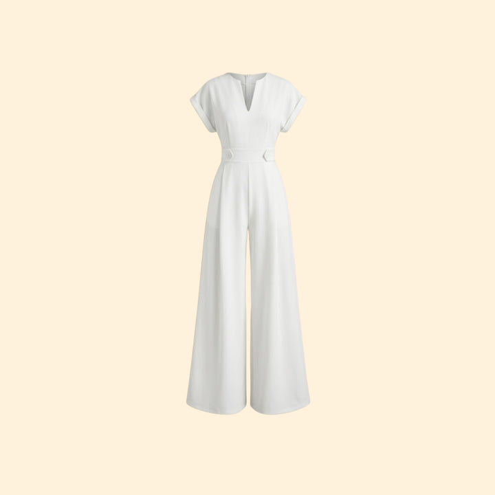 Women's Elegant Wide-Leg Jumpsuit