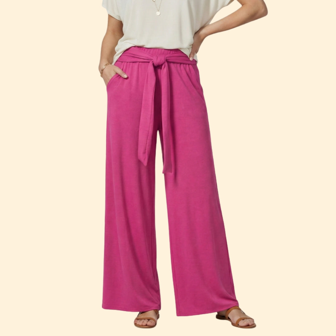 Women's Elegant Wide-Leg Trousers