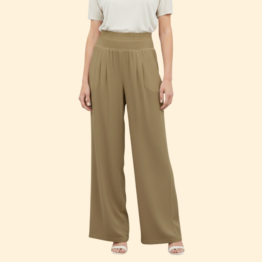 Women's Elegant Wide-Leg Trousers