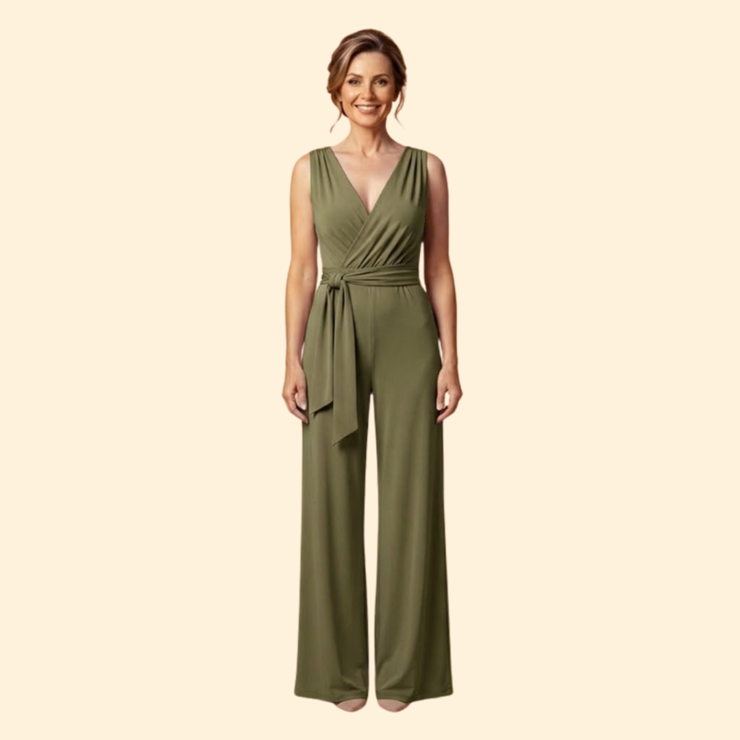 Women's Elegant Wide Leg Jumpsuit