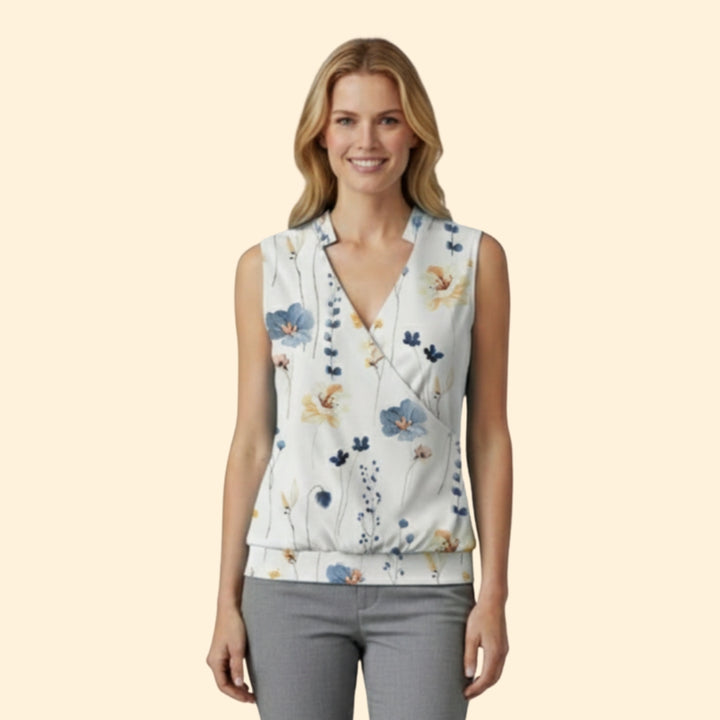 Women's Elegant Wrap Top
